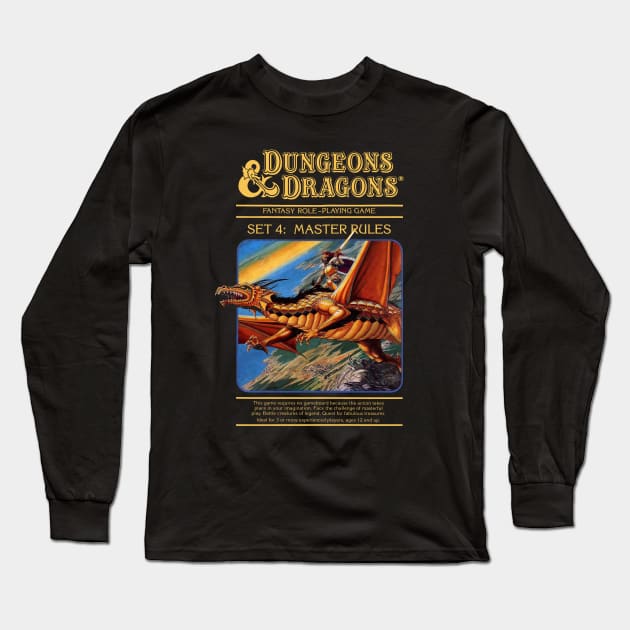 Amineted Series Dungeons & Dragons Long Sleeve T-Shirt by RANS.STUDIO